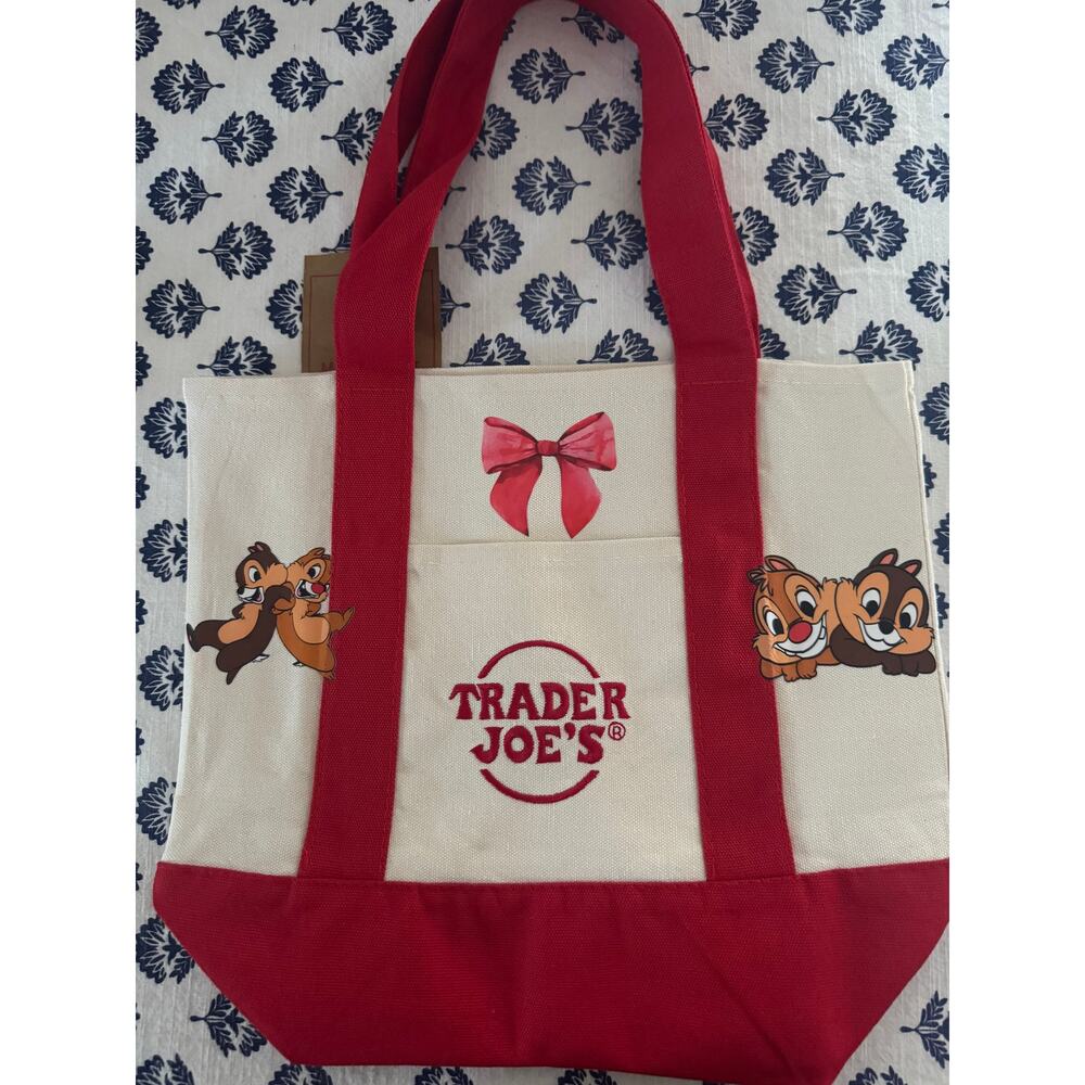 Disney Chip and Dale Custom Made Trader Joes Mini Tote
